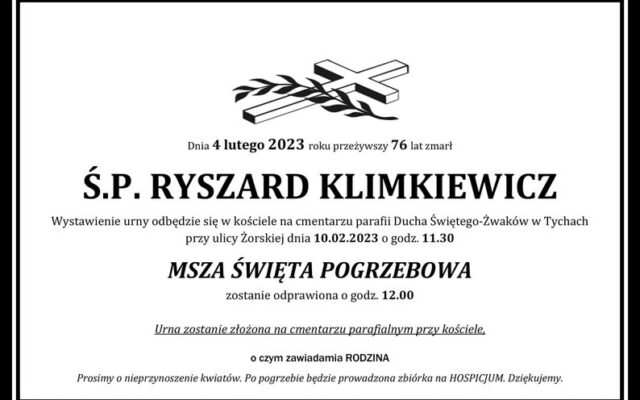 adw Ryszard Klimkiewicz