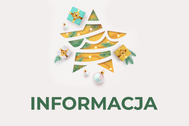 Praca Biura Rady w okresie świąteczno-noworocznym